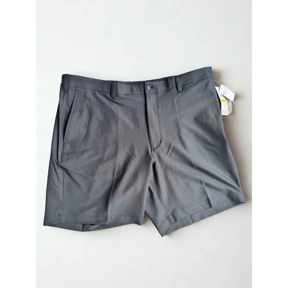 PGA Tour Perry Ellis Shorts Mens Size 40 Golf Black Pockets Hidden Elastic Waist